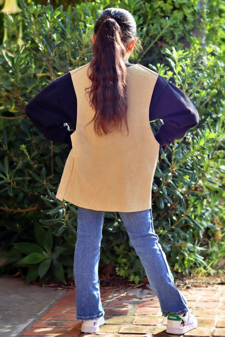 Kids Adventure Guides & Princesses Leather Vest
