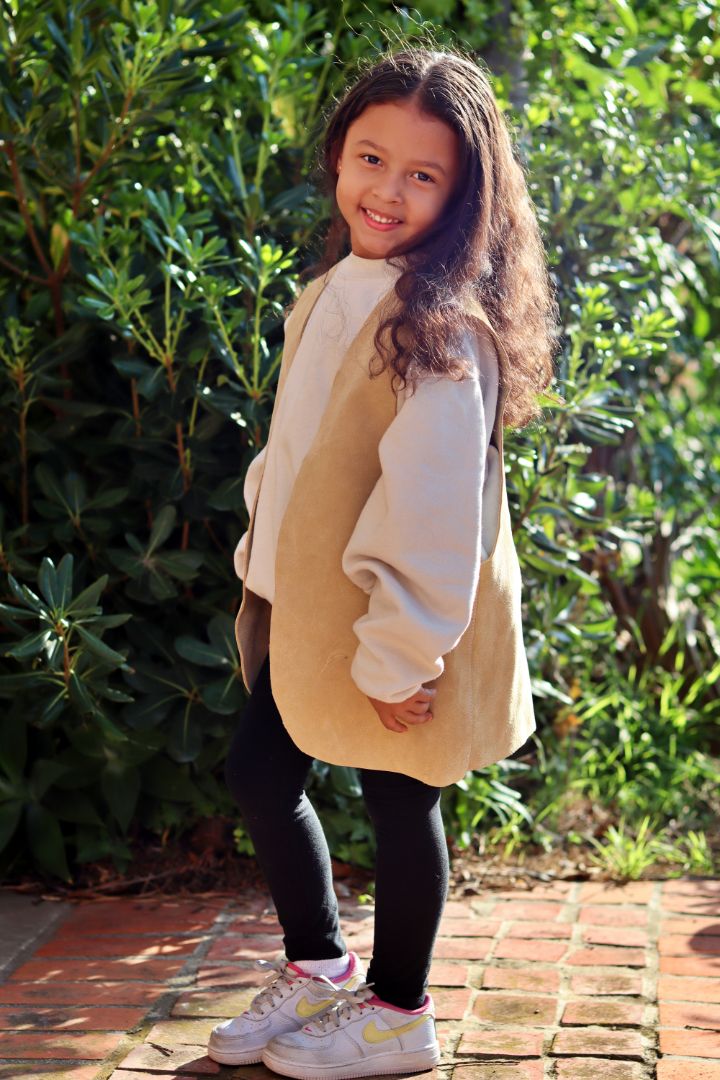 Kids Adventure Guides & Princesses Leather Vest