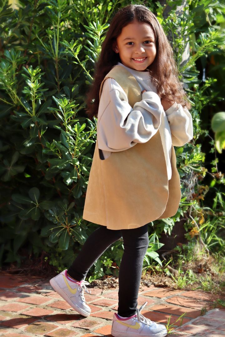 Kids Adventure Guides & Princesses Leather Vest