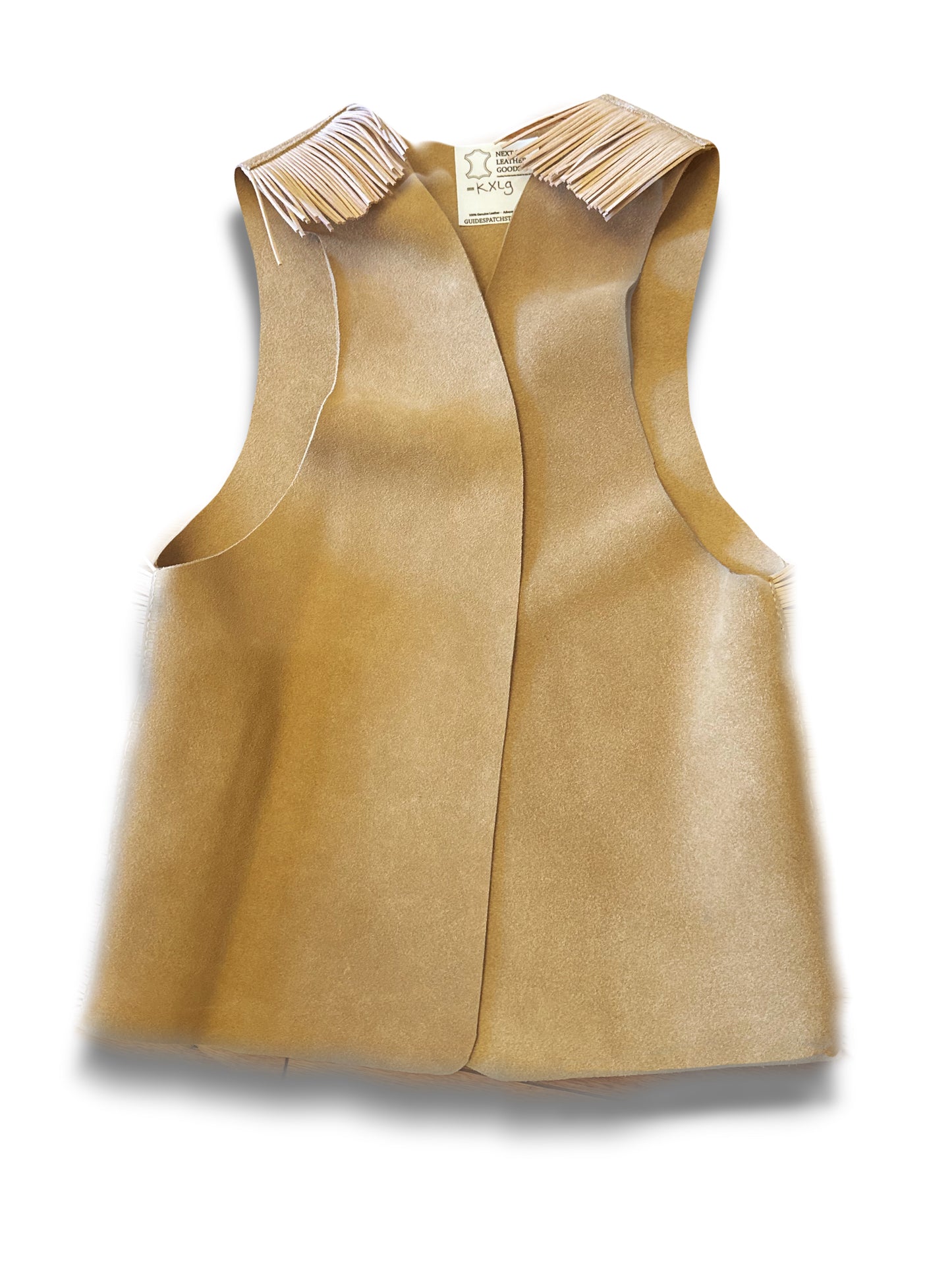Kids Adventure Guides & Princesses Leather Vests with Fringe