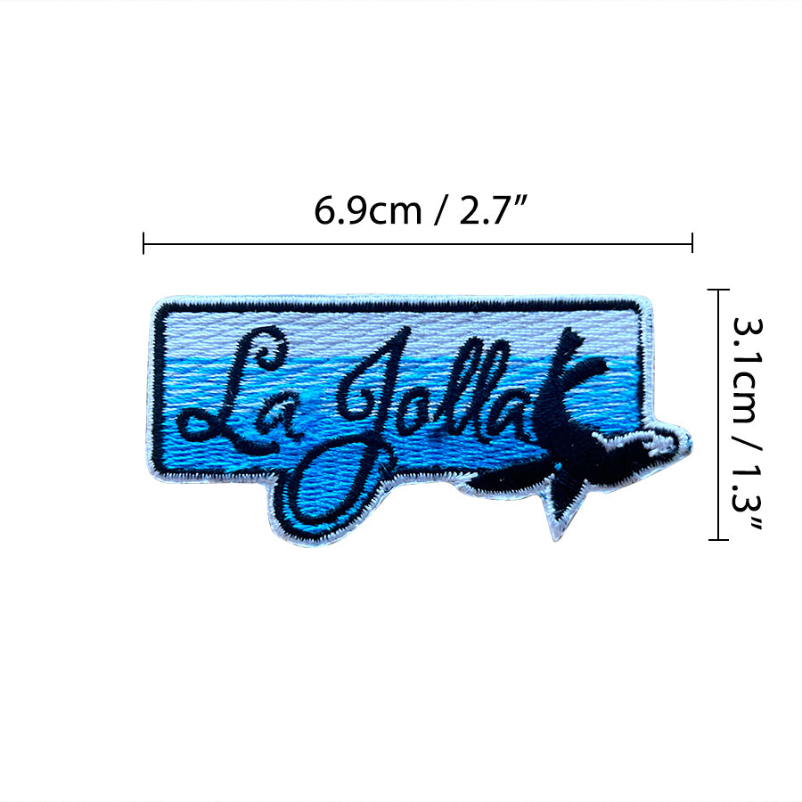 La Jolla Embroidered Patch