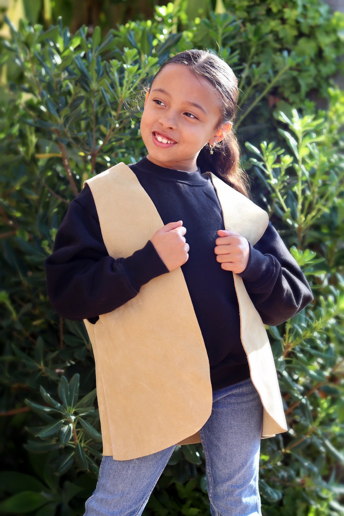 Kids Adventure Guides & Princesses Leather Vest