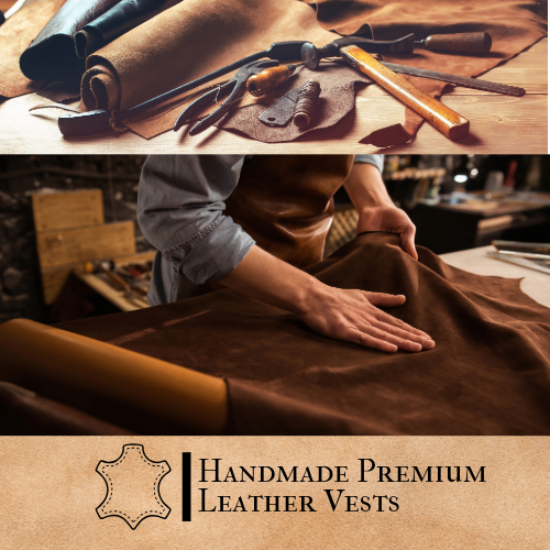 Adults Adventure Guides & Princesses Leather Vest