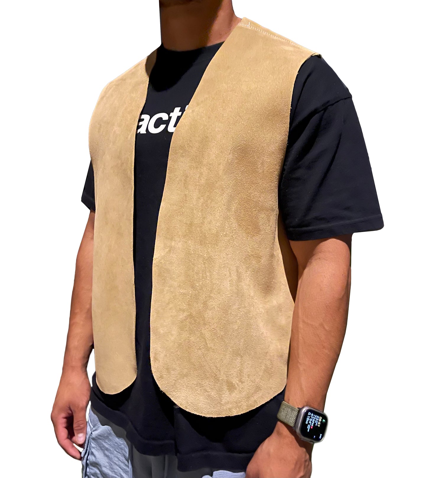 Adults Adventure Guides Leather & Princesses Vest with Fringe
