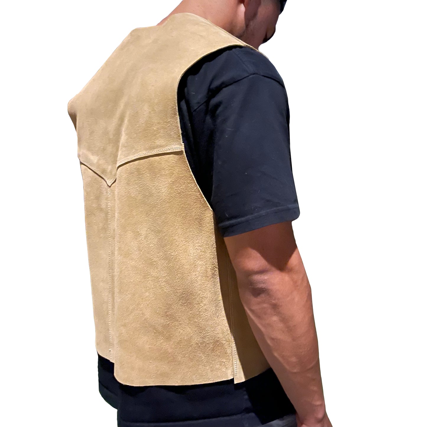 Adults Adventure Guides Leather & Princesses Vest with Fringe
