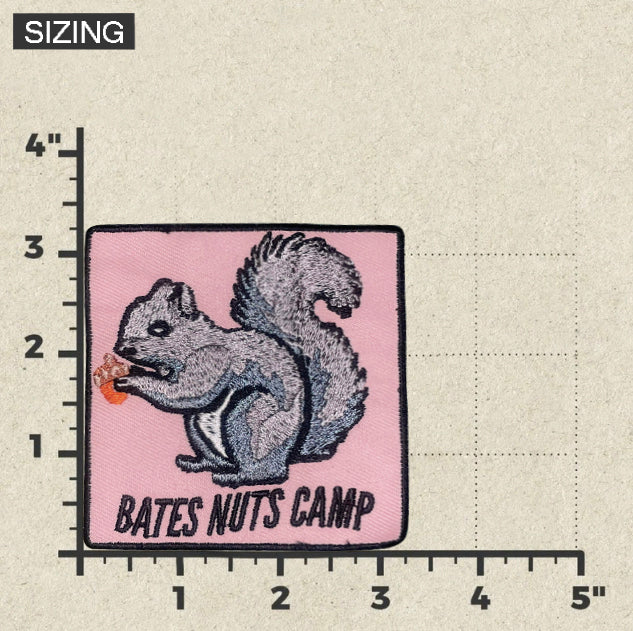 Bates Nuts Farm Embroidered Patch