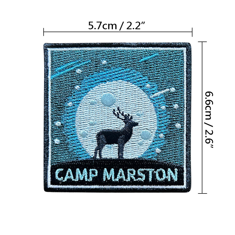 Camp Marston Night Fall Embroidered Patch