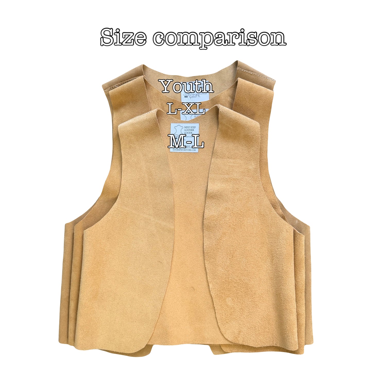 Kids Adventure Guides & Princesses Leather Vest