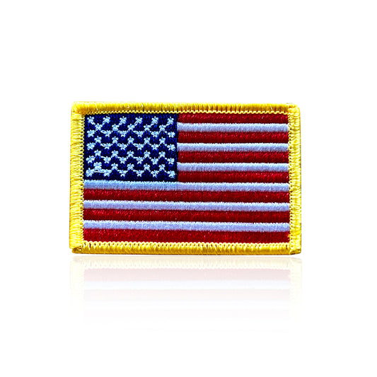 American Flag Embroidered Patch (Small Size)