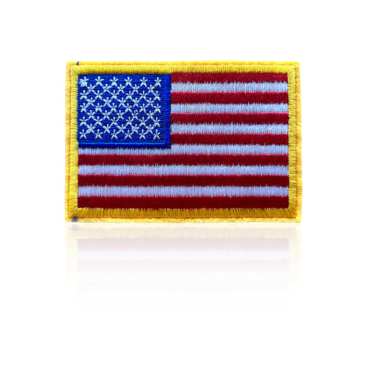 USA Flag Embroidered Patch (Large)