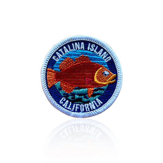 Catalina Island Garibaldi Embroidered Patch