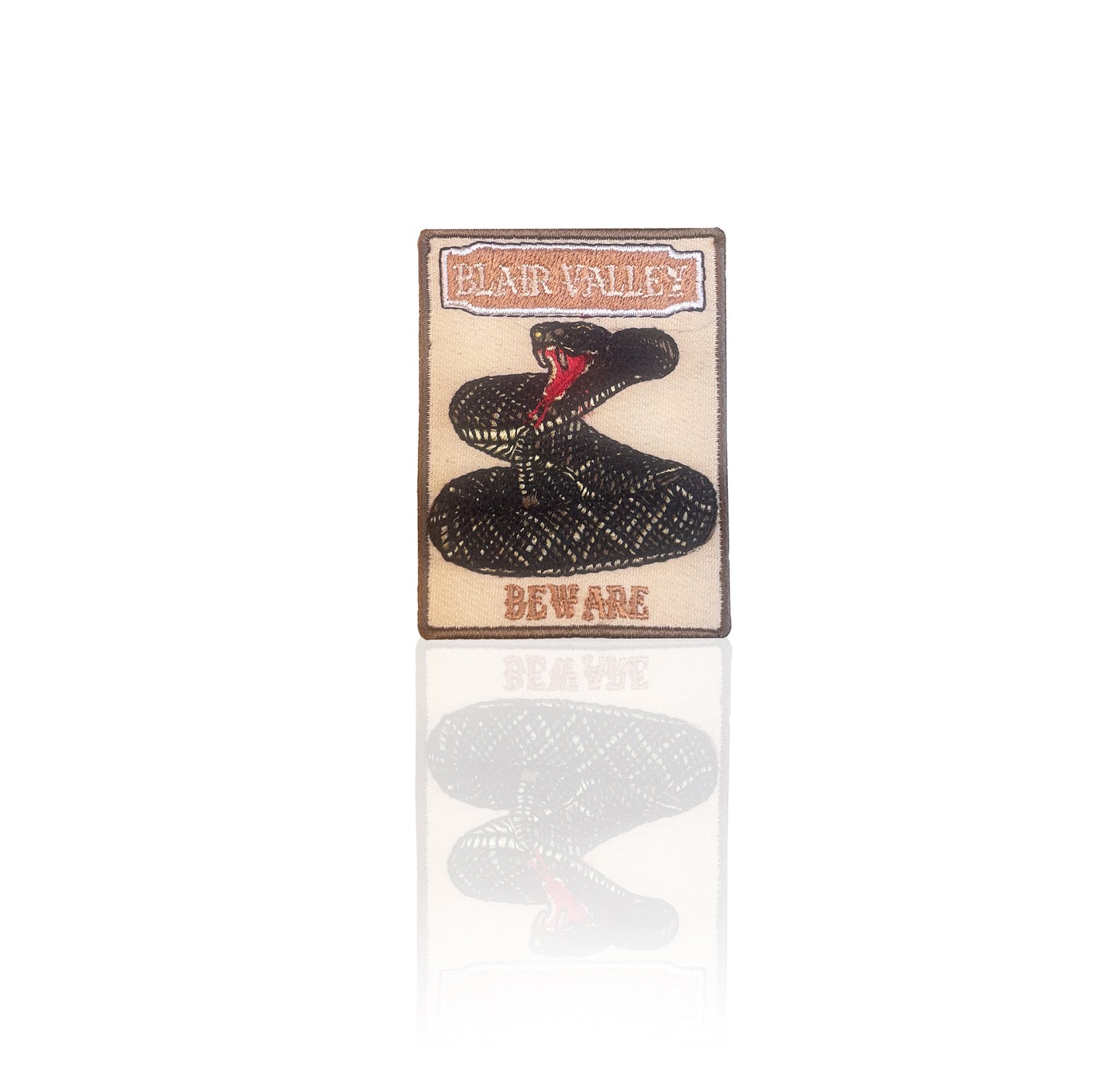 Blair Valley Rattle Snake Embroidered Patch