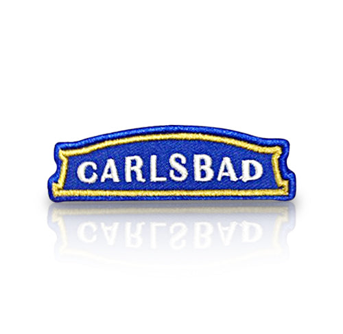 Carlsbad Embroidery Patch