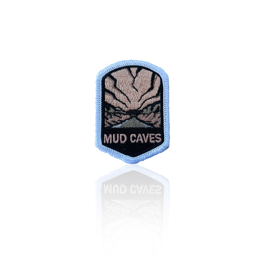 Mud Caves Embroidered Patch