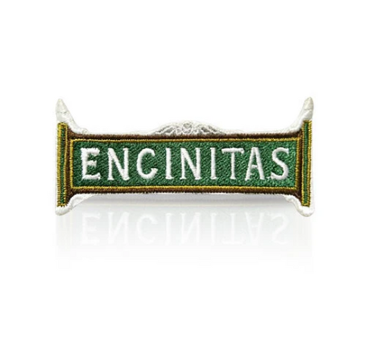 Encinitas City Sign Embroidery Patch