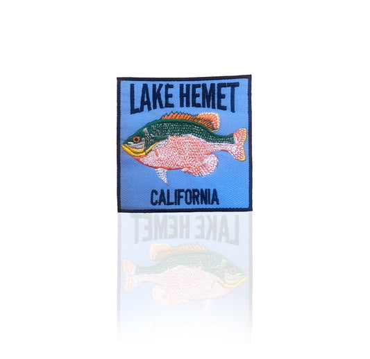 Lake Hemet Embroidered Patch