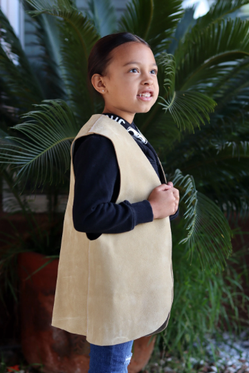 Kids Adventure Guides Leather Vest